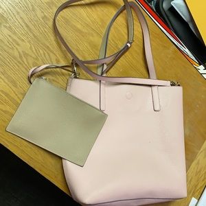Slightly Used Faux Leather Bag